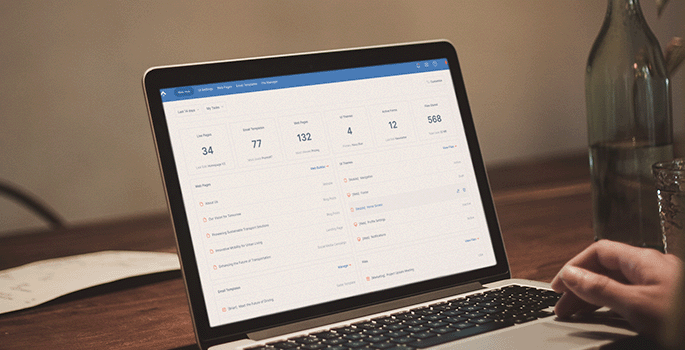 CRM and workflow project — replace with a real screenshot of the delivered system